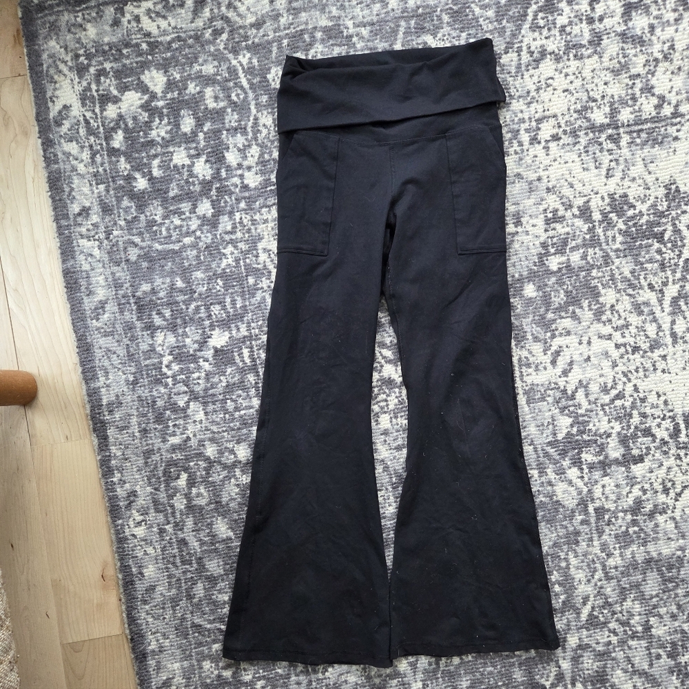 Black Flared Women's Pants
